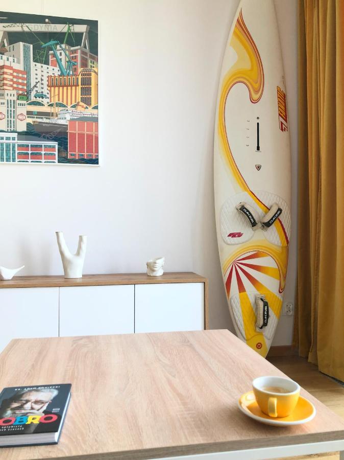Tlusta Mewa Sea View Apartman Gdynia Kültér fotó