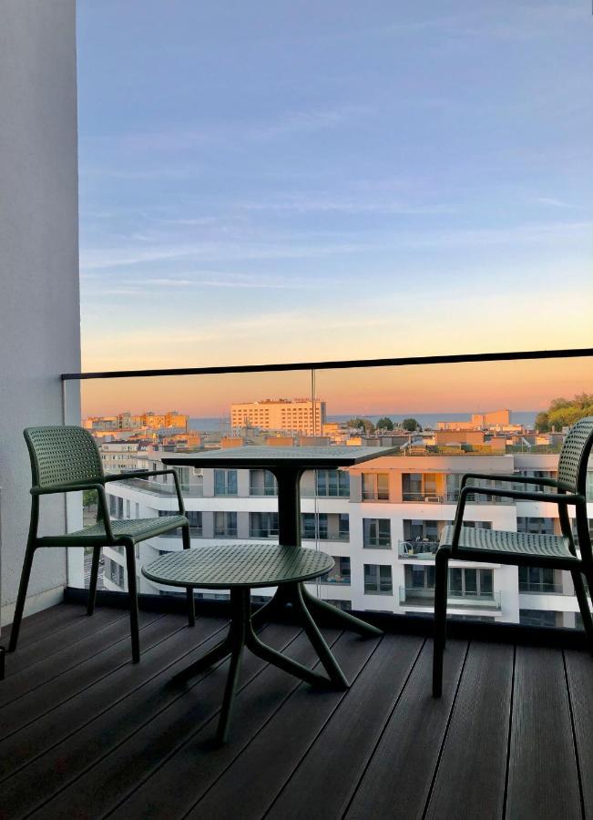 Tlusta Mewa Sea View Apartman Gdynia Kültér fotó