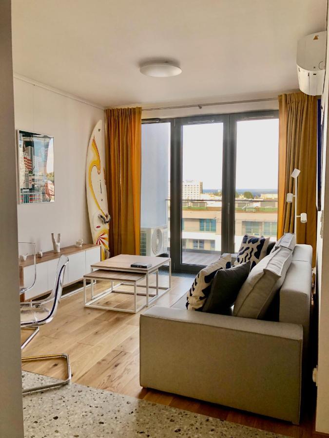 Tlusta Mewa Sea View Apartman Gdynia Kültér fotó
