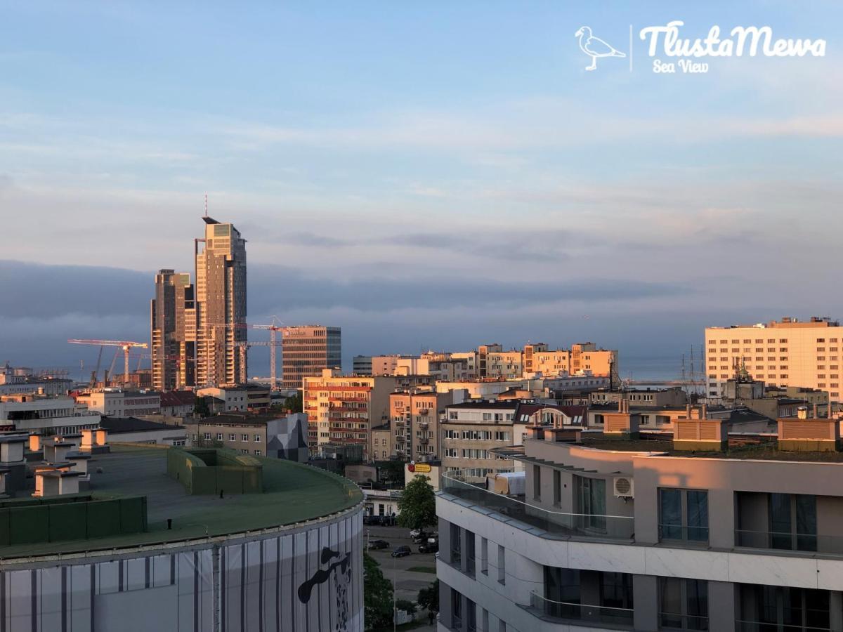 Tlusta Mewa Sea View Apartman Gdynia Kültér fotó