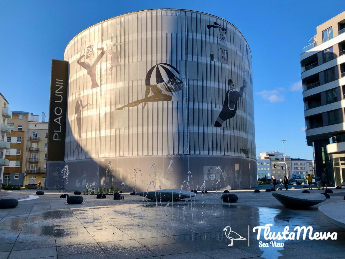 Tlusta Mewa Sea View Apartman Gdynia Kültér fotó