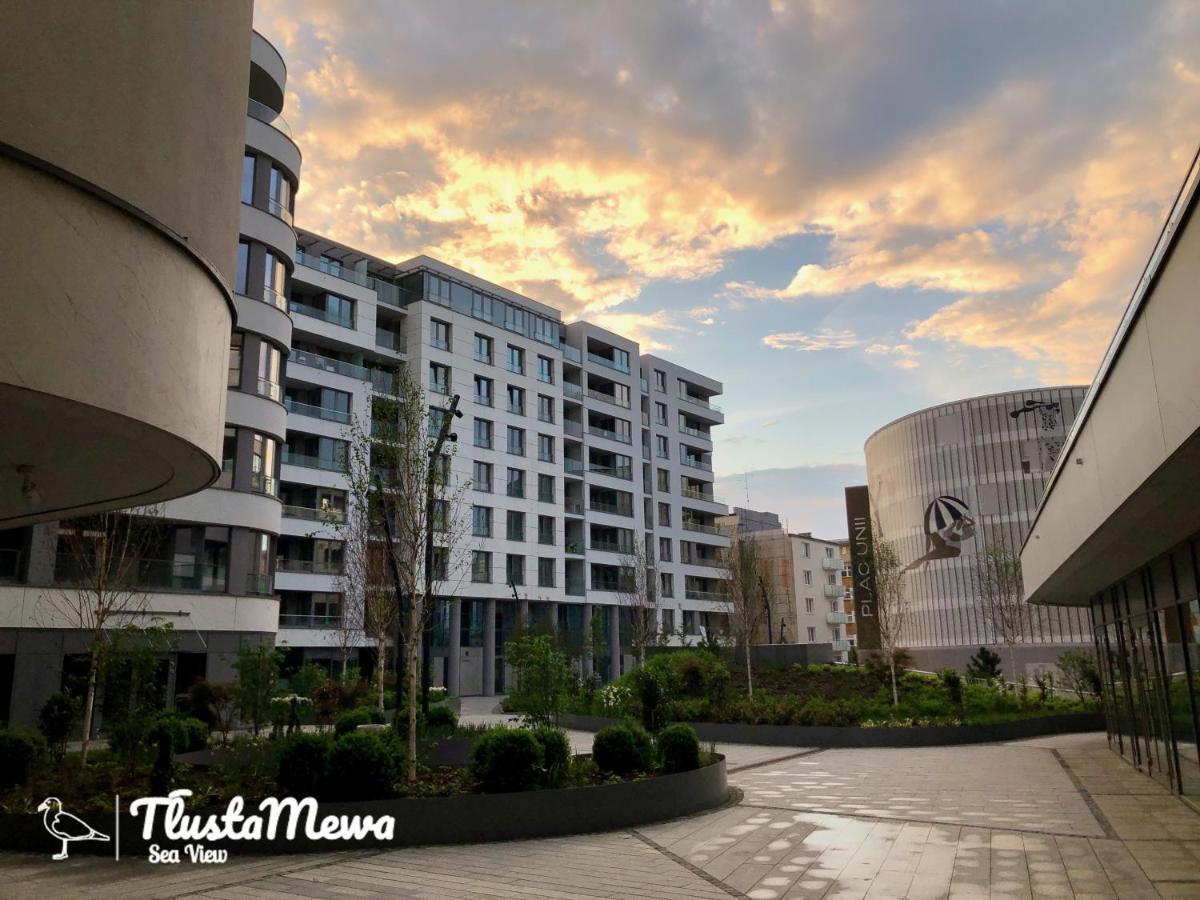 Tlusta Mewa Sea View Apartman Gdynia Kültér fotó