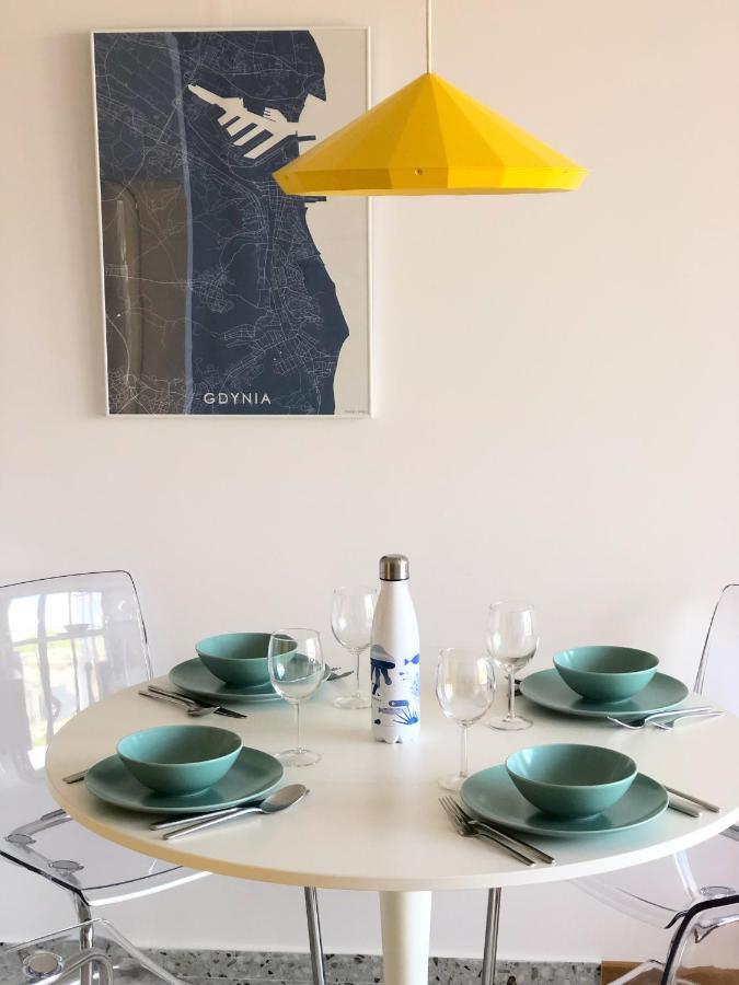 Tlusta Mewa Sea View Apartman Gdynia Kültér fotó