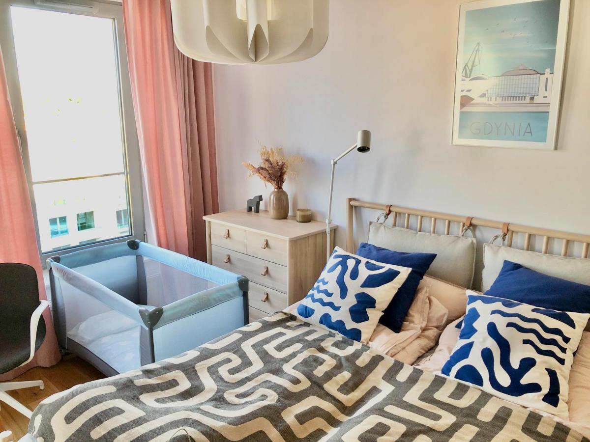 Tlusta Mewa Sea View Apartman Gdynia Kültér fotó
