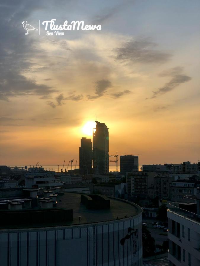 Tlusta Mewa Sea View Apartman Gdynia Kültér fotó