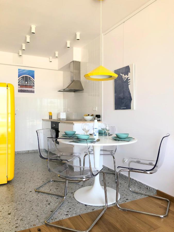Tlusta Mewa Sea View Apartman Gdynia Kültér fotó